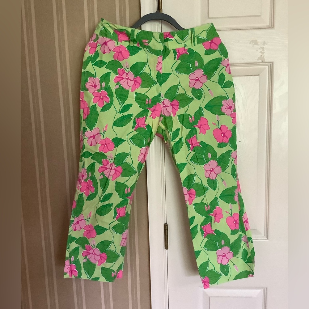 Lily Pulitzer cropped cotton pant